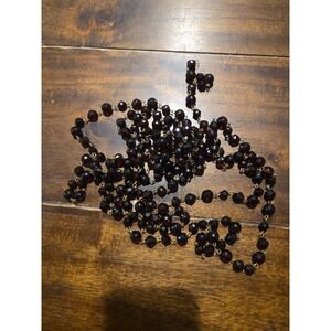 Wonderful old antique Purple colored glass unique beads  120"